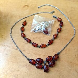 Amber Silver Jewelry
